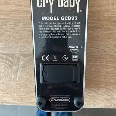 Dunlop GCB95 Cry Baby Standard Wah 1982 - Present - Black image 4