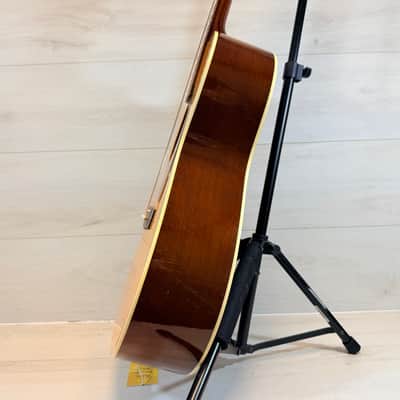 Yamaha SJ-180 Vintage Acoustic Guitar Made in Taiwan Natural Finish 1980's image 10