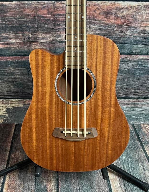 Gold Tone Left Handed M-Bass 23 Inch Scale Short Scale Acoustic Electric Micro Bass image 1