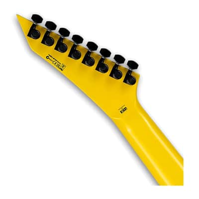 ESP LTD Stephen Carpenter SC-608 Signature Baritone Guitar - Yellow Fluence image 5