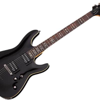Schecter Omen-6 Six-String Electric Guitar - Gloss Black image 1