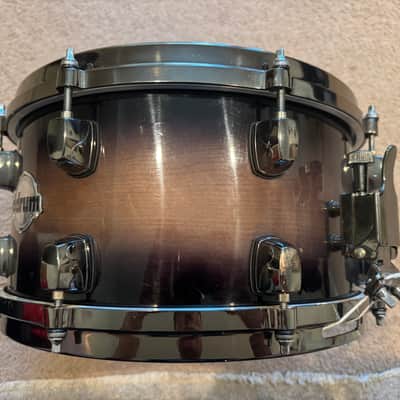 DDrum Dominion Maple Snare Drum 7x13 Black Burst image 2