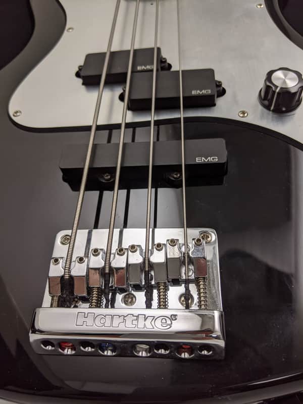 My Name Is 905: Hartke Aluminum neck XK-4 hot-rodded with EMGs (Vaccaro clone!) image 1