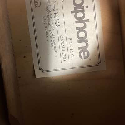 Epiphone FT-130 Caballero 1960s-1970s - Norlin Era - Made in Japan image 11