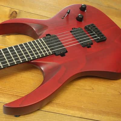 Solar Guitars A2.6TBR SK - Trans Blood Red Matte * inkl. Solar Case image 24