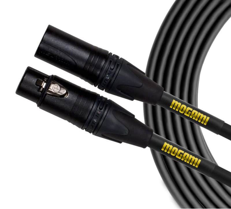 Mogami Gold Studio XLRF-XLRM Analog Reference Microphone Cable - 50ft image 1