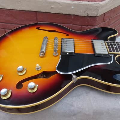 GIBSON 2022 ES-335-TD SUNBURST CUSTOM SHOP PREMIUM SPECIAL ORDER 1966-67 RE-ISSUE near MINT! image 3