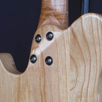 Casper Guitar Technologies Z-Series 24 Fret 2016 - Custom Aqua Flame Maple image 4