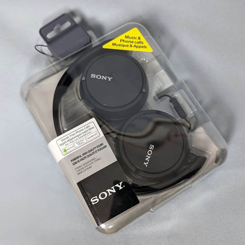 2014 Sony MDRZX110AP Black