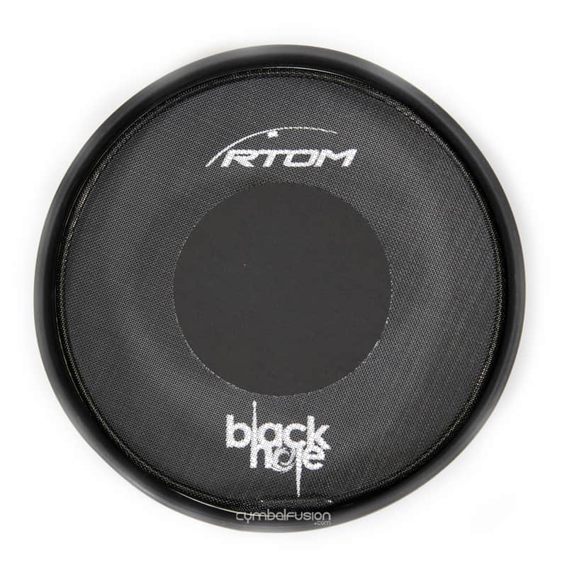 RTOM Black Hole 8" Snap-On Mesh Practice Pad image 1