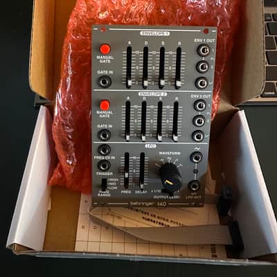 Behringer 140 Dual Envelope/LFO Eurorack Synthesizer Module 2020 - Present - Gray image 1