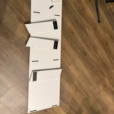 SoundesignStudio Desktop Audio Rack / Monitor Stand - White Laminate image 5