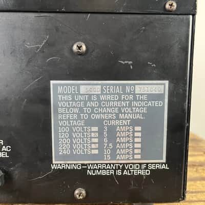 BGW Stereo Power Amplifier Model 500D image 14