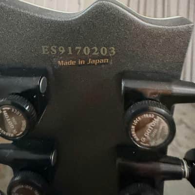 ESP E-II Viper Baritone 2019 - Charcoal Metallic Satin image 9