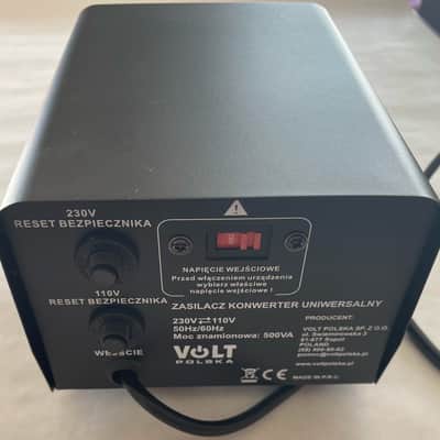 Step Down Transformer 230 to 110 V VOLT POLSKA VP-500VA Black image 2