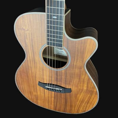 Tanglewood TRU4CEAK Reunion Super Folk Electro Acoustic Guitar, All Koa image 3