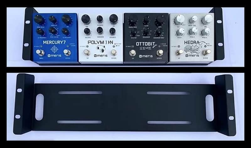 Strymon Meris 19" Rack mount shelf. Black for 4 units. image 1