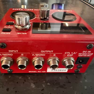 Boss RC-10R Rhythm Loop Station 2019 - Present - Red image 2
