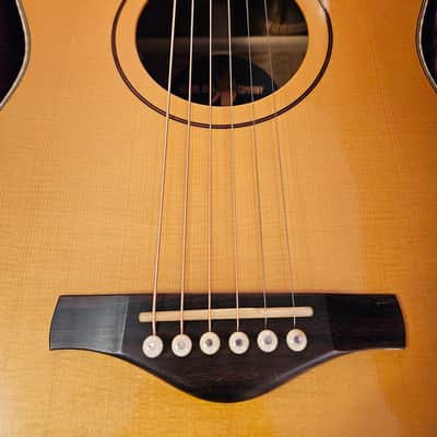 Square Deal Guitar Company | MELLENIUM | Serial No. 111 | Engelmann / Claro Walnut | Nitrocellulose image 8