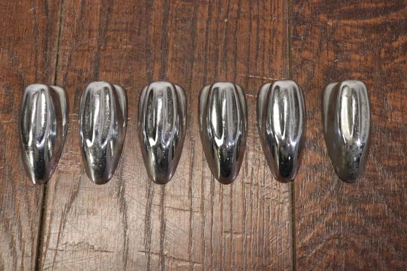 Unbranded Chrome Tom Drum Lugs 6pk #21 image 1