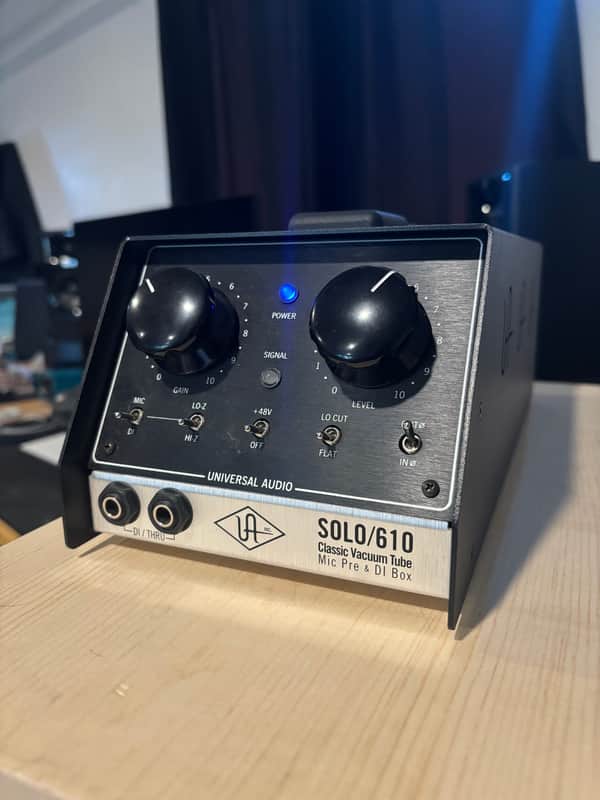 Universal Audio Solo/610 Desktop Tube Mic Preamp 2006 - Present - Black image 1
