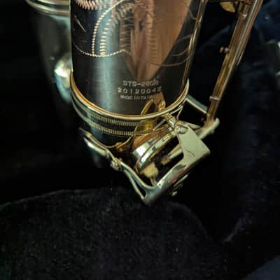 Selmer STS280R La Voix II Step-Up Model Tenor Saxophone 2010s - Clear-Lacquered Brass image 3