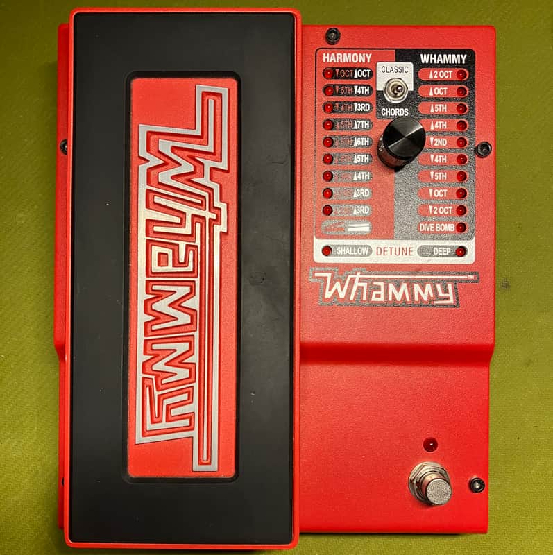 DigiTech Whammy 5 Pitch Shift Pedal 2012 - Present - Red | Reverb
