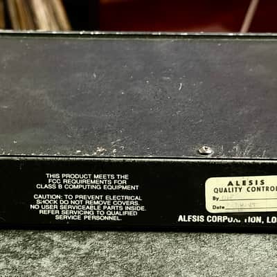 Alesis QuadraVerb PLUS Ver 2.03 Vintage Digital Effects Processor Shoegaze Reverb My Bloody Valentine image 11