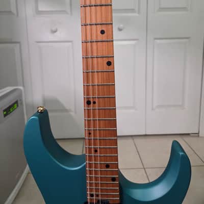 Charvel Angel Vivaldi Signature Pro-Mod DK24-6 Nova 2023 - Lucerne Aqua Firemist image 3