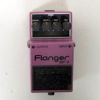 Boss BF-2 Flanger 1984-1990 (Green Label) Made In Japan | Reverb