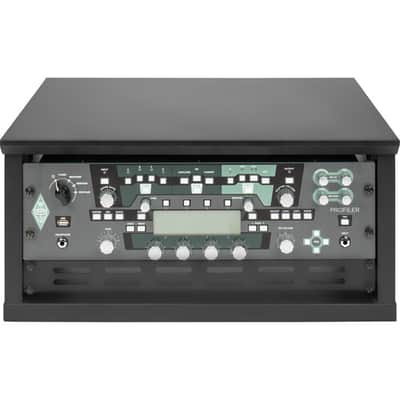 Gator Elite Furniture Series 4U Desktop Studio Rack in Standard Black Finish image 4