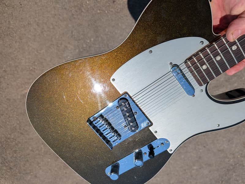 Fender American Ultra telecaster - Texas Tea
