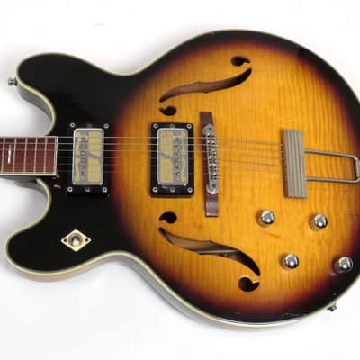 1968 Harmony Meteor H-60 Left Handed - Sunburst Finish - Super Flame! Lefty! image 17