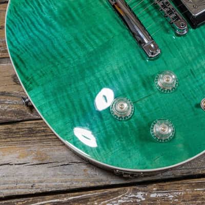 2020 Gibson Les Paul Modern Figured - Seafoam Green image 10