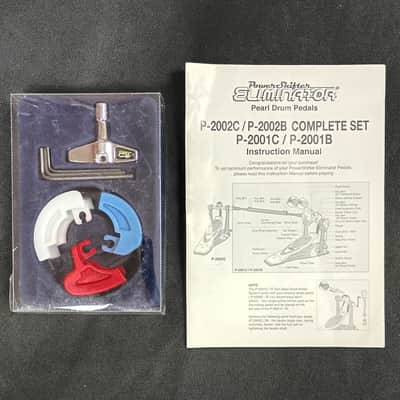 Pearl Eliminator Bass Drum Pedal Replaceable Cams & Drum Key Set image 1