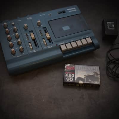 Serviced TASCAM Porta 02 mkII Ministudio (New Belts) 2000s - Blue image 7