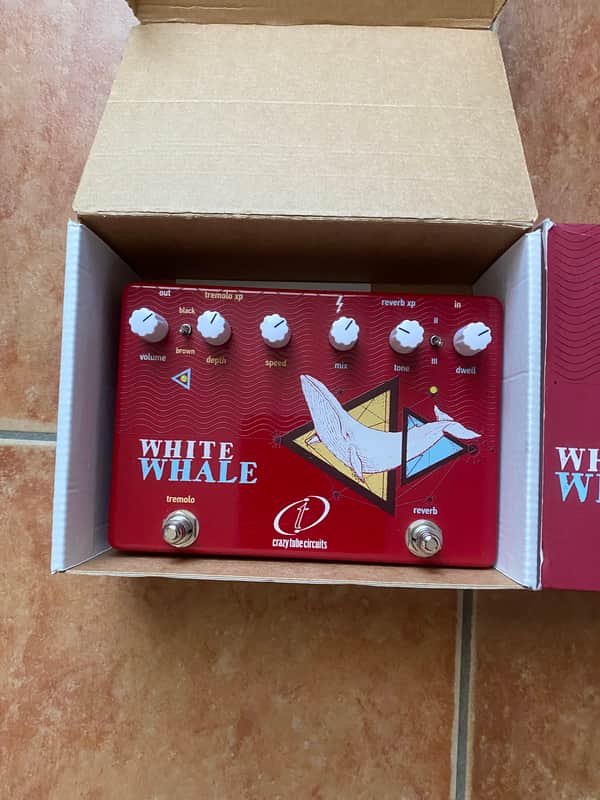 Crazy Tube Circuits White Whale Analog Spring Reverb / Tremolo 2018 - Present - Red image 1