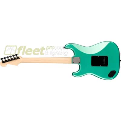 Fender 0251750346 Made In Japan Boxer Series Strat, HH, Rosewood Fingerboard, Sherwood Green Metallic image 2