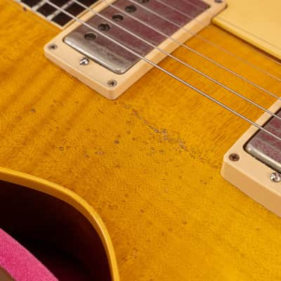 Gibson Custom Shop 1959 Les Paul Standard Reissue Murphy Lab Ultra Heavy Aged Electric Guitar, Rosewood Fingerboard, Lemon Burst image 10