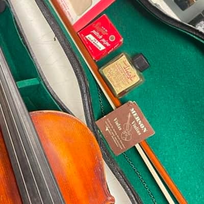 Merson Concert 4/4 Violin 1921-1943 with Case and Bow (Germany) image 24