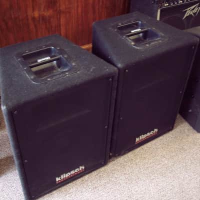 Super Rare Klispch KP 2002 C2 Pro PA Speakers Heresy III woofer's image 2