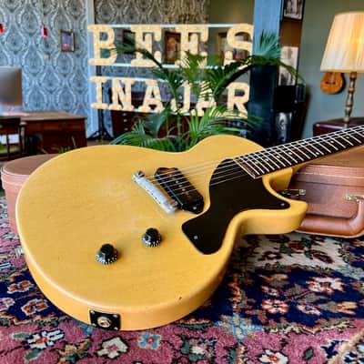1957 Gibson Les Paul Junior TV Yellow Single Cut image 3