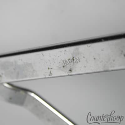 Tama Aichi Boom Cymbal Stand Vintage 80s + Pearl 60s Tripod Base "Japan" Chrome image 3