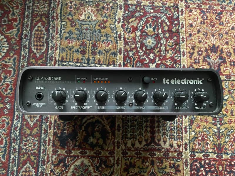 TC Electronic Classic 450 Bass Head w/ RS210 cab image 1