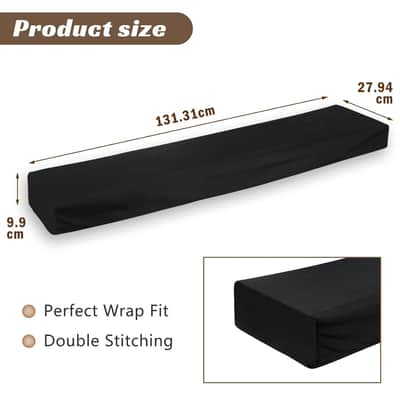 Piano Keyboard Dust Cover 88 Keys, Digital Electronic Piano Keyboard Covers, Thickening Full Covering Soft And Premium Surface, Essential Accessories To Protect Your Music Piano image 3