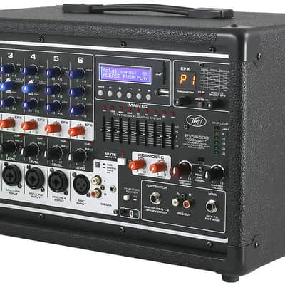 PEAVEY PVi 6500 Bluetooth FX Powered Audio Mixer image 4