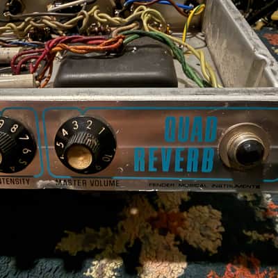 1974 Fender Quad Reverb 2-Channel 100-Watt Amplifier Bild 3