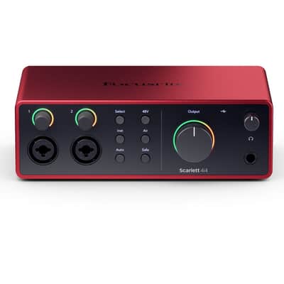 Scarlett 4i4 4th Gen Audio Interface image 2