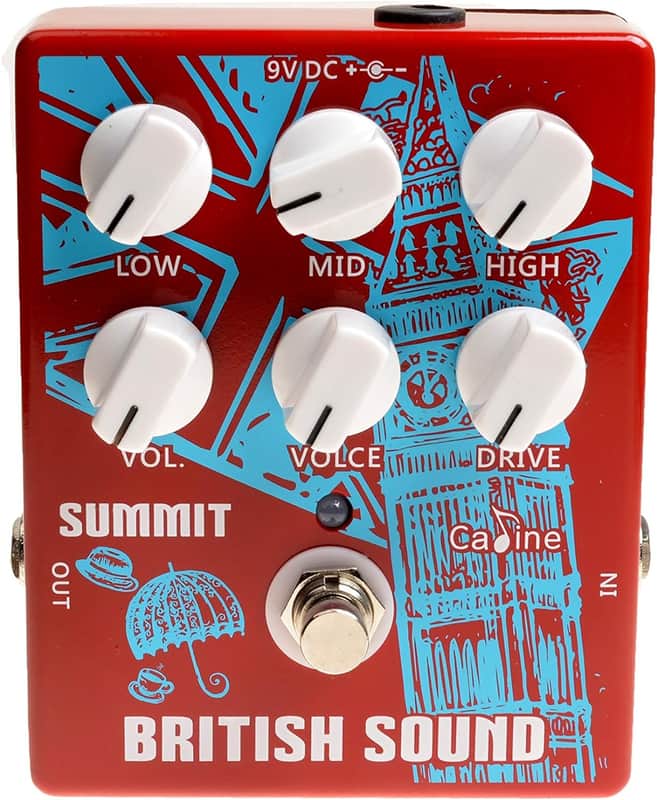 Caline CP-58 British Sound 2024 - Red / Blue image 1