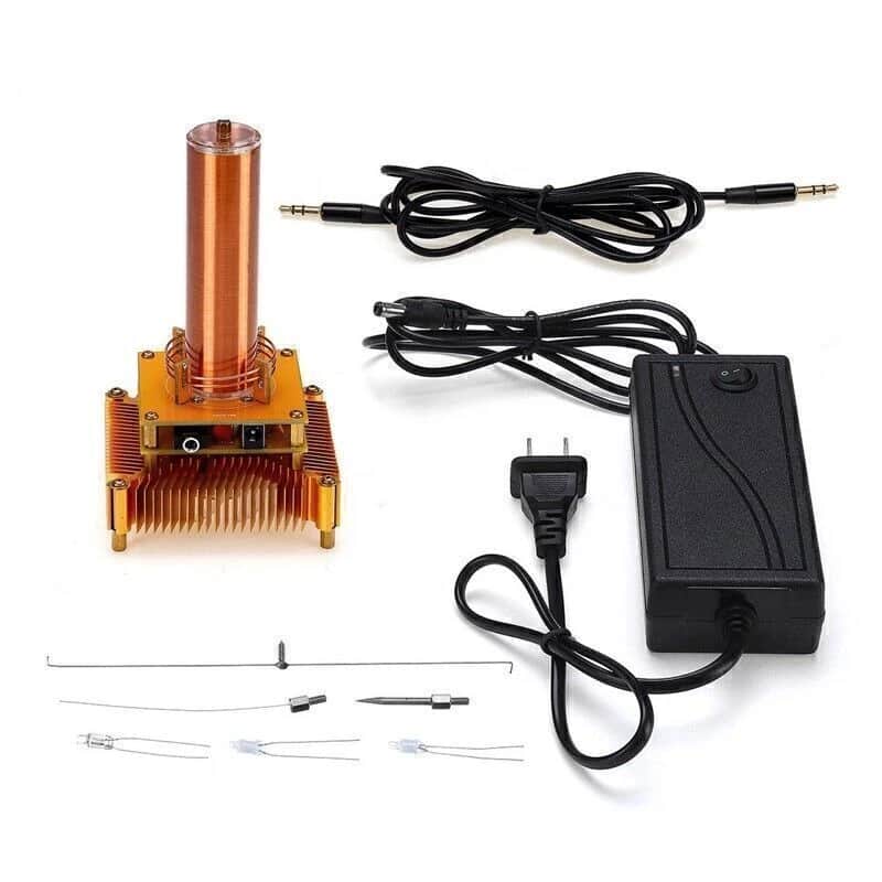 Musical Tesla Coil Plasma Speaker Arc Music Synth Lightning Audio Visualizer Kit image 1